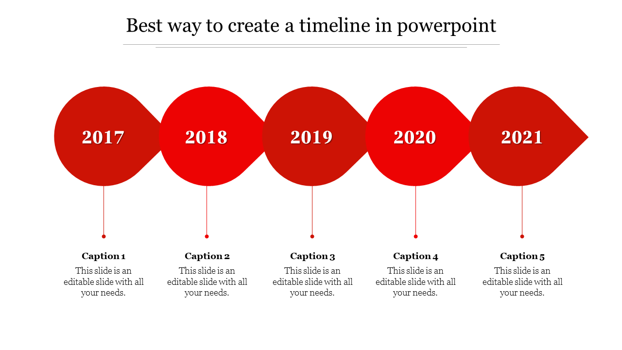Free - Try the Best Way to Create a Timeline in PowerPoint